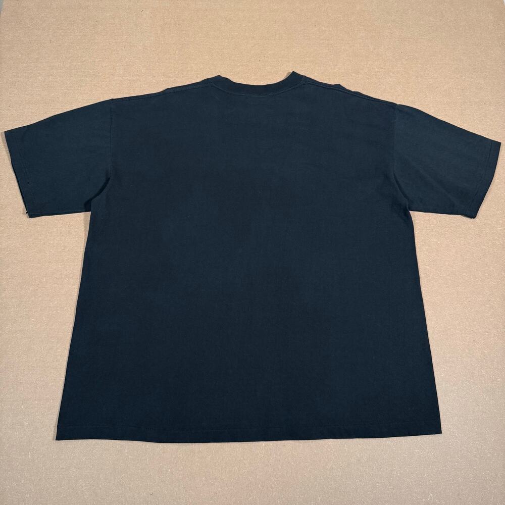 Vintage 1988 Elvis Presley Neon Graphic Shirt Black USA Made Size XXL - Picture 5 of 7